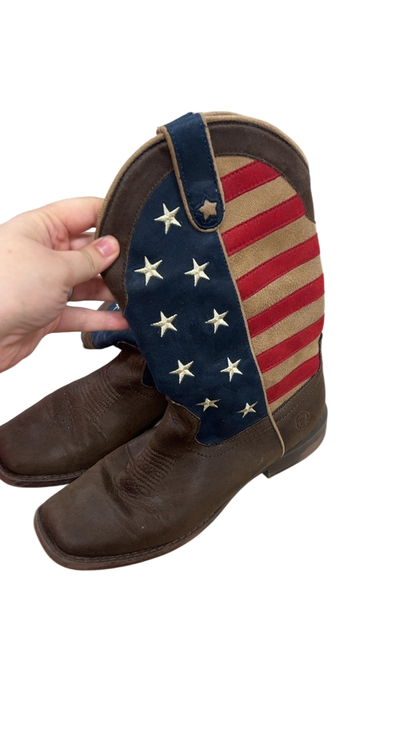 Roper Boots YOUTH 7 Brown, Red, Blue, Beige