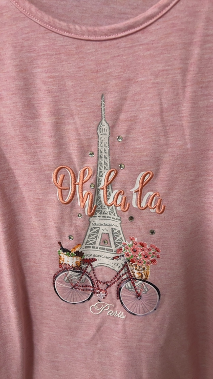 Daisy + Coco T-Shirt 2X Pink