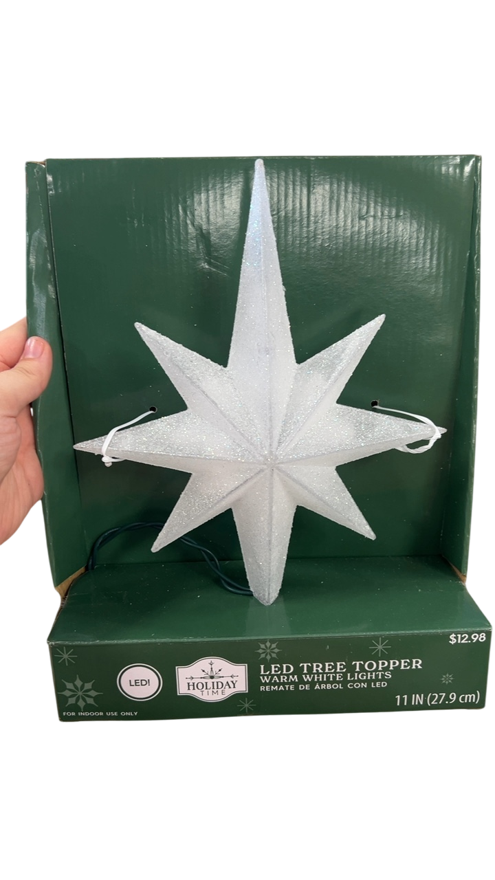 Holiday Time Decor White