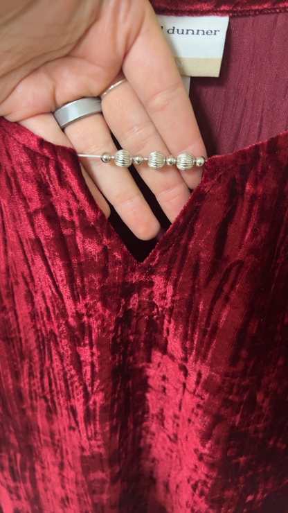 Alfred Dunner Blouse 1X Red