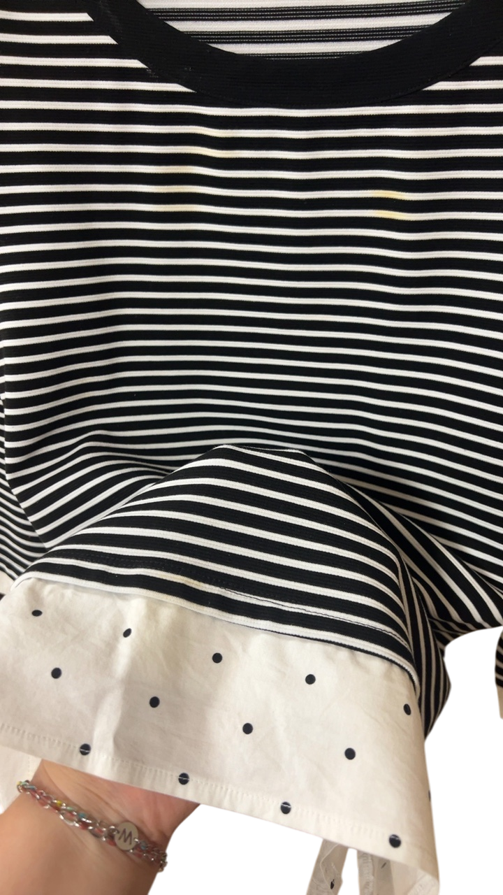 Rafaella Shirt XL Black and white
