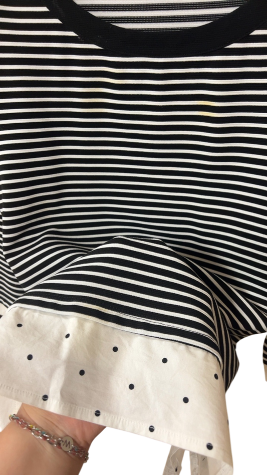 Rafaella Shirt XL Black and white