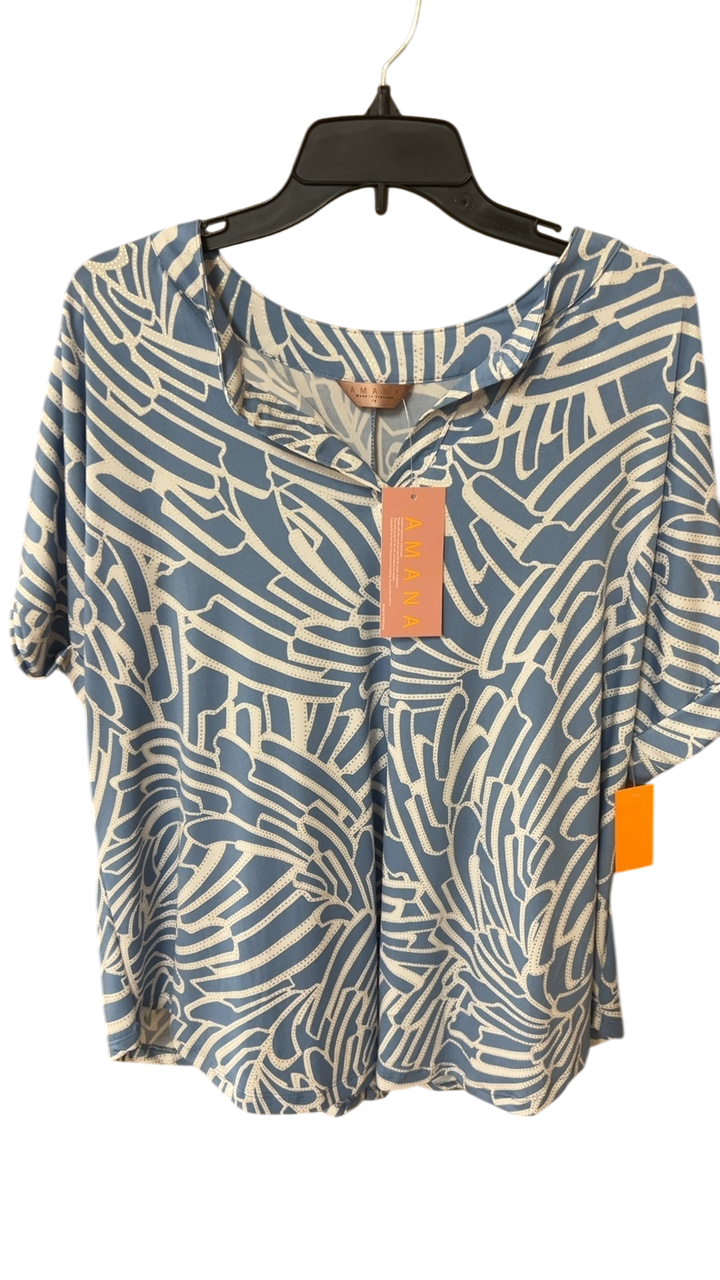 Blouse 1X Blue