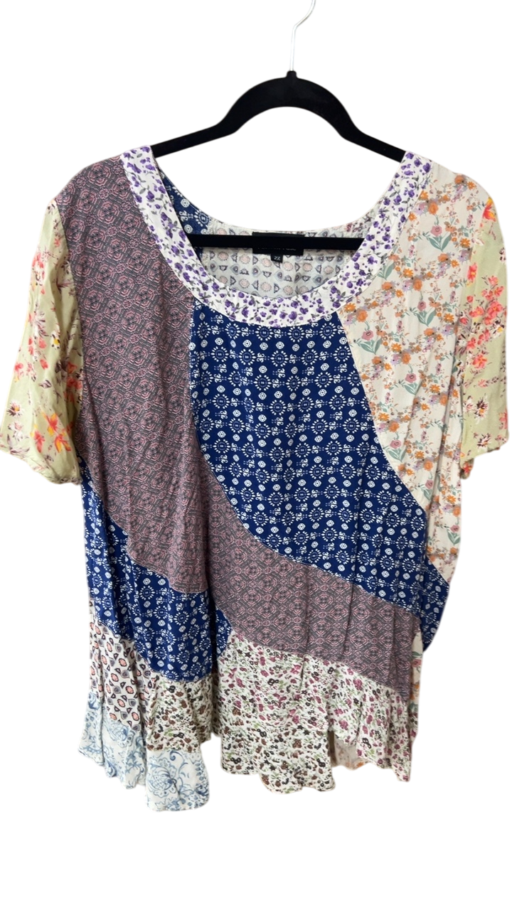 Unknown Top 2X Multicolor