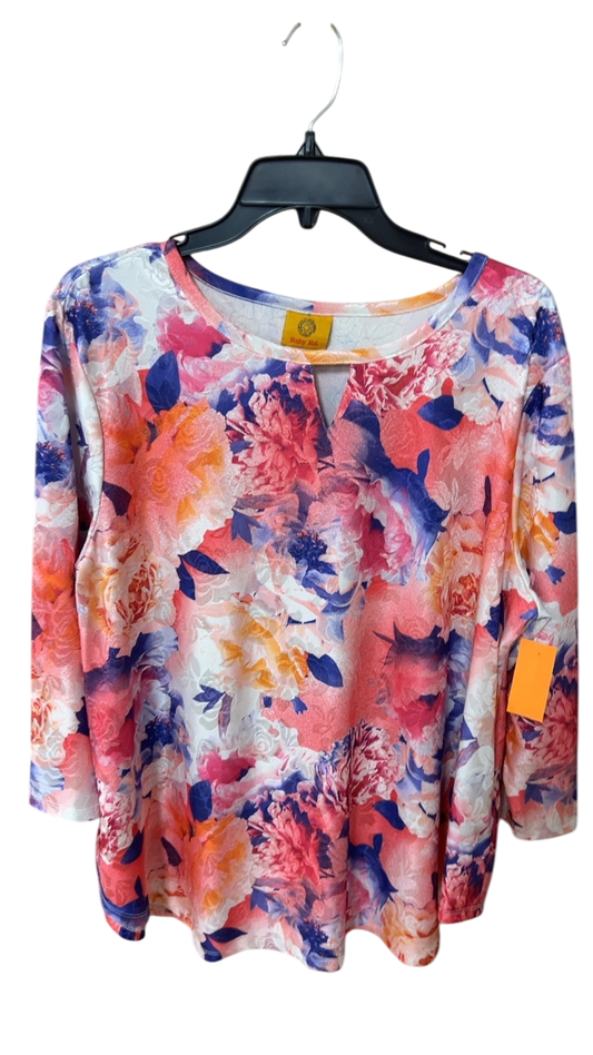 Ruby Rose Blouse XL Multicolor (mainly pink, purple, orange, white)