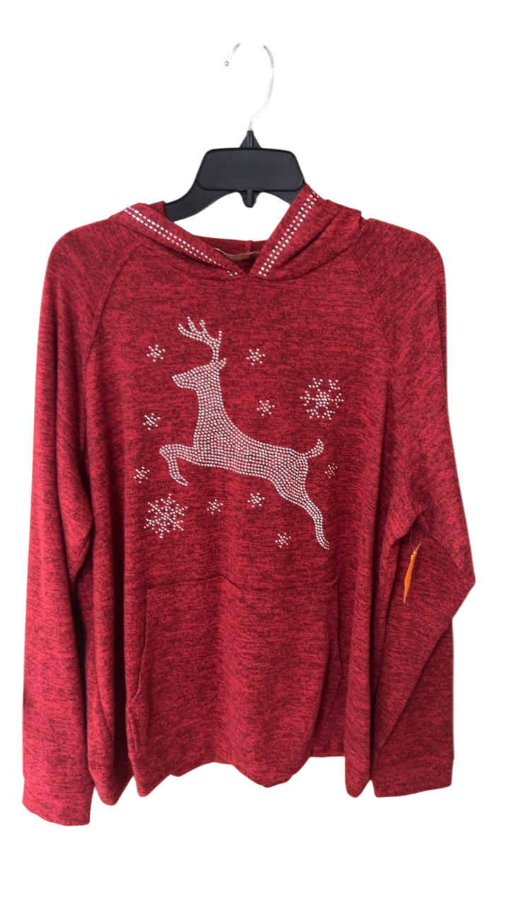 Christmas Hoodie 3XL Red