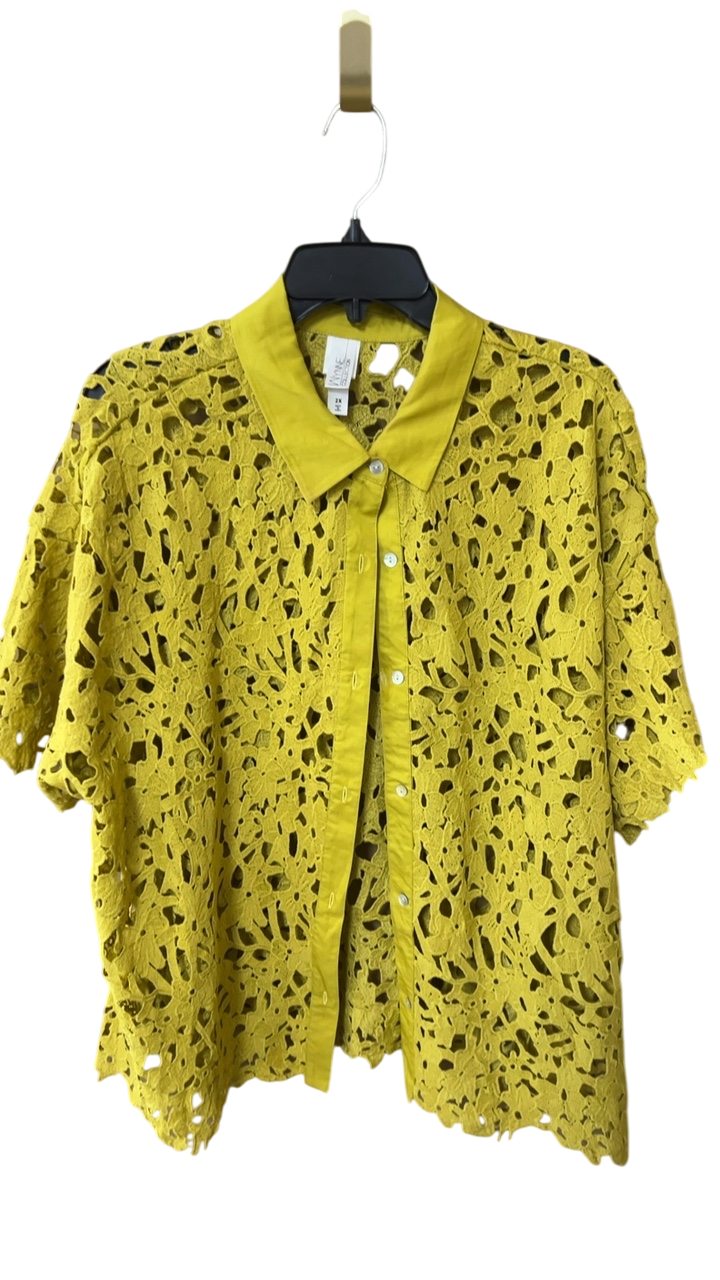 Blouse 2XL Yellow