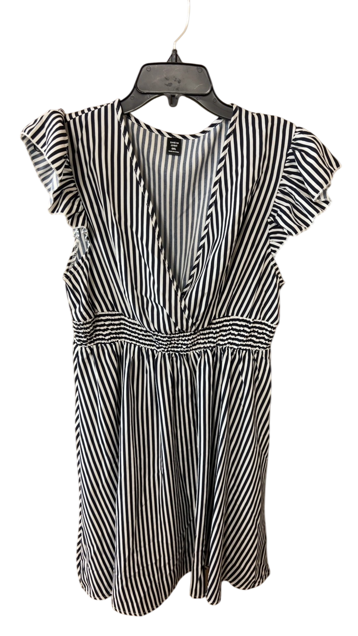 Dress 0XL Black and white