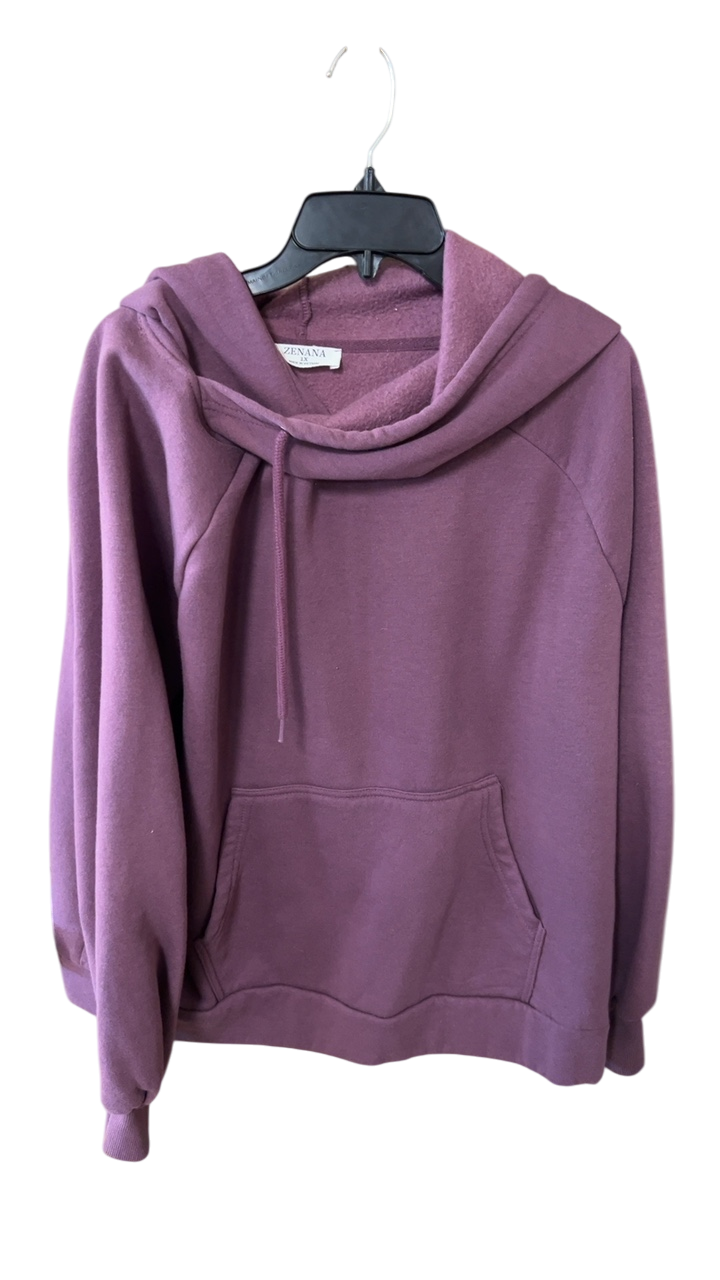 ZENANA Hoodie 1XL Mauve