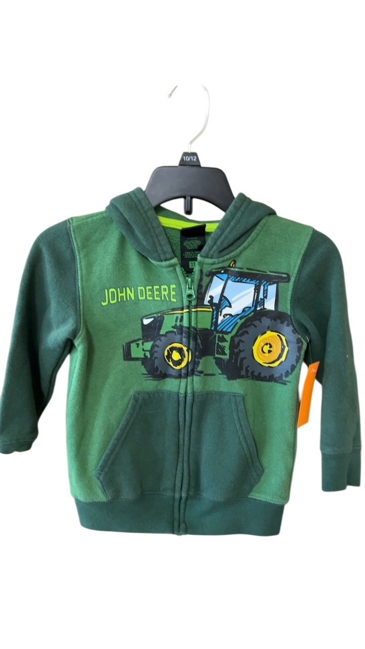John Deere Hoodie YOUTH 3t Green