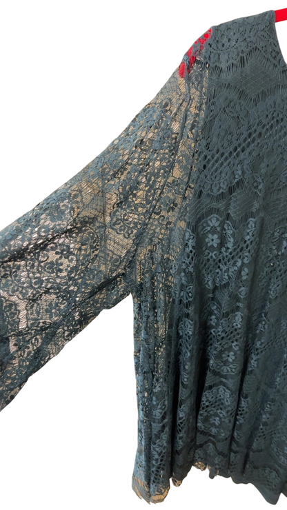 Kate & Mallory Blouse 3XL Dark Green