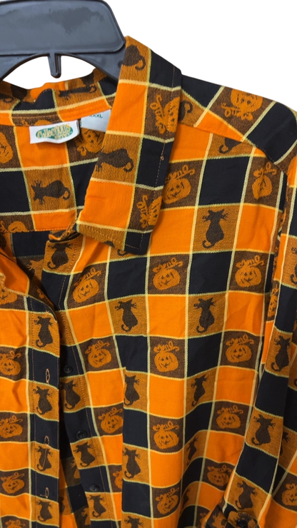 Not specified Shirt XXXL Orange and Black