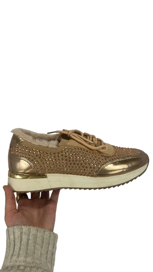 Not specified Sneakers 8 Gold and beige