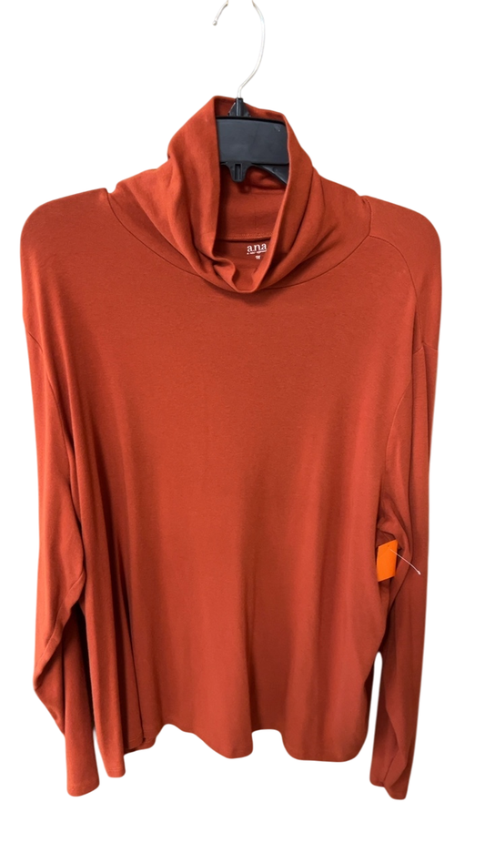 Ana Long sleeve 3X Rust