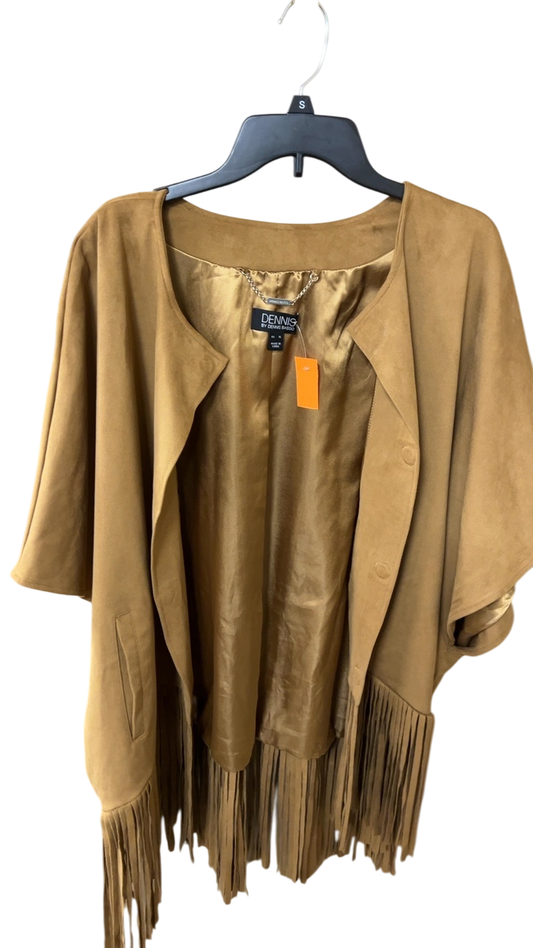 Dennis by Dennis Basso Jacket XL Tan