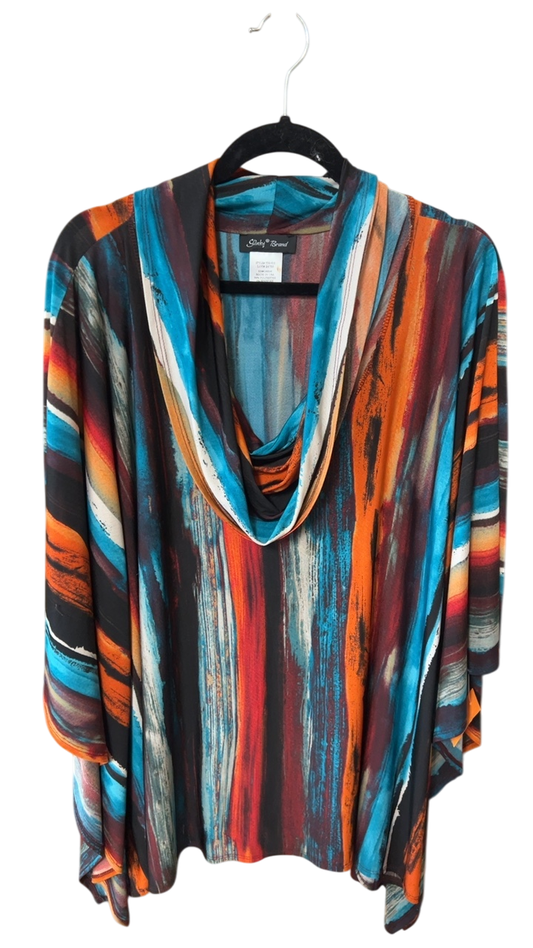 Sindy Brand Shawl 2X Multicolor