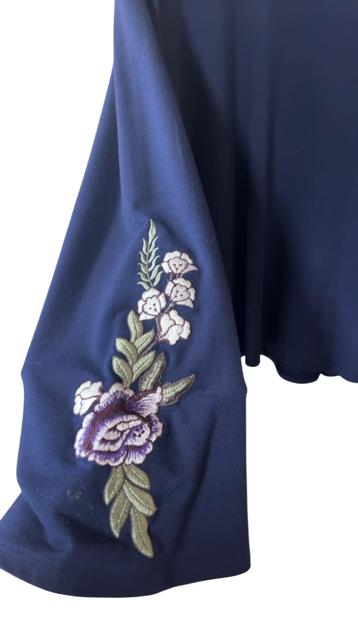 G by Guiliana Sweater 2X Blue