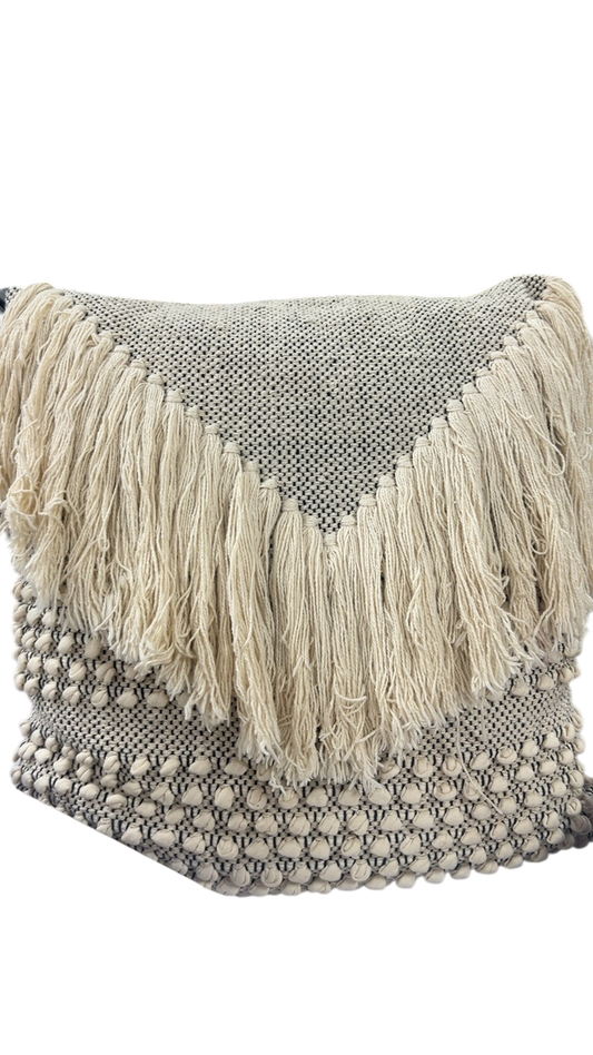 Pillow Beige and black