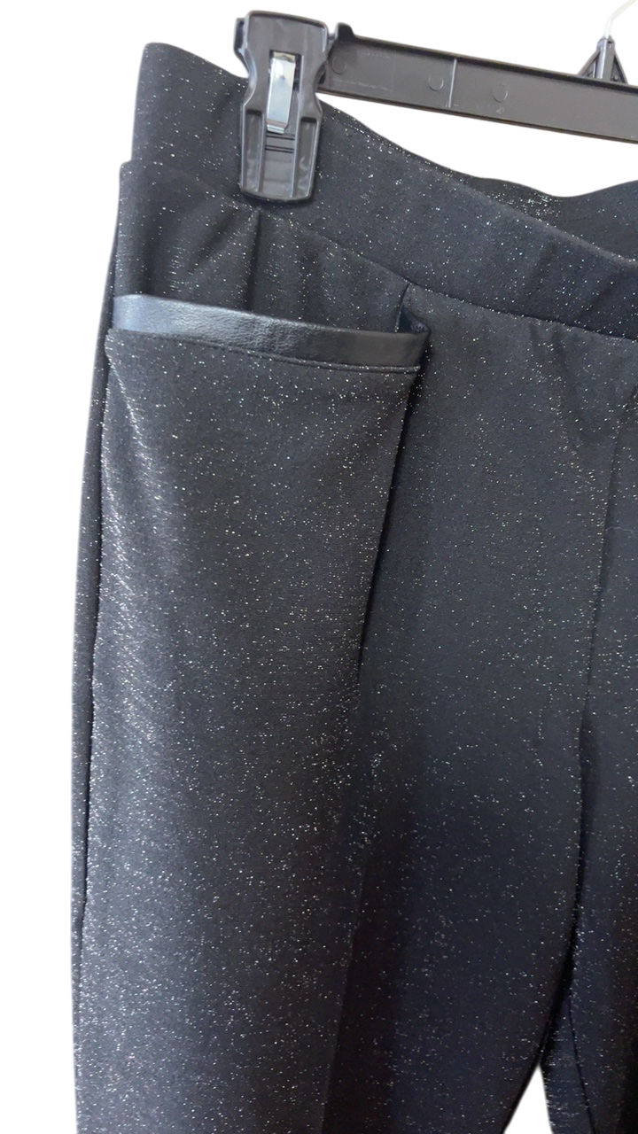 Sparkly  Pants XL Black