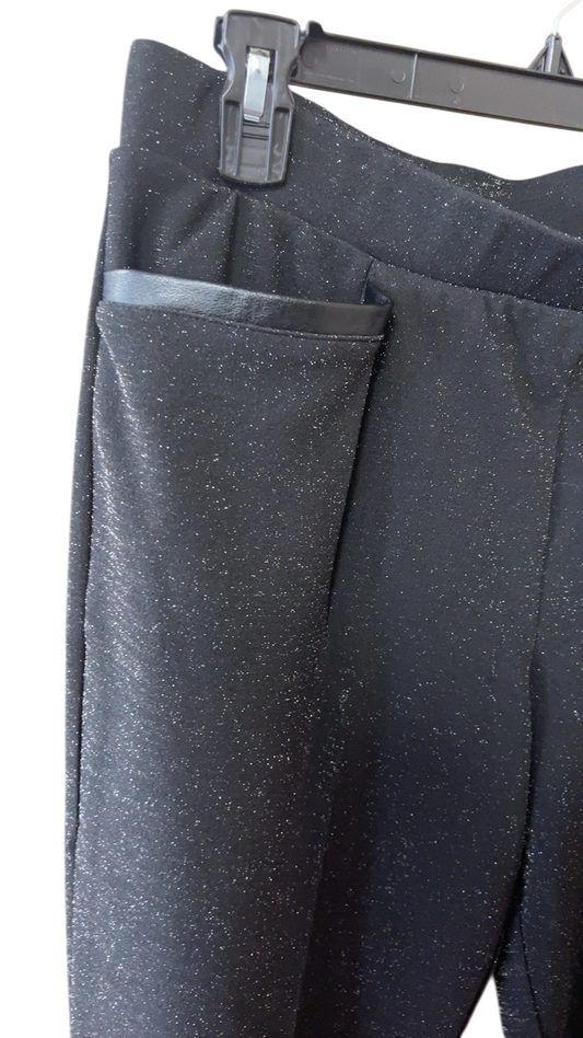 Sparkly  Pants XL Black
