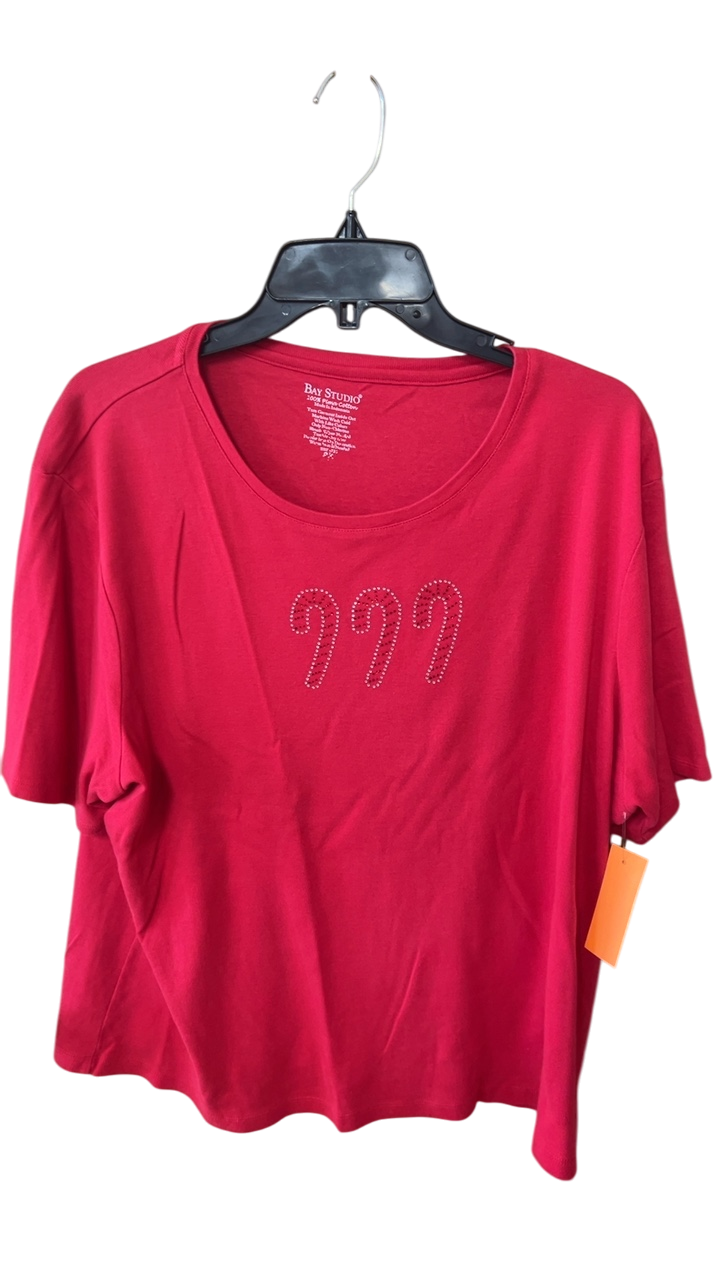 Bay Studio T-Shirt 2X Red
