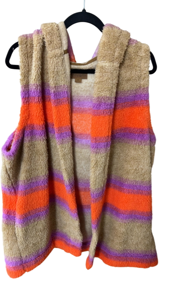 Ugg Vest 2X Beige, Purple, Orange