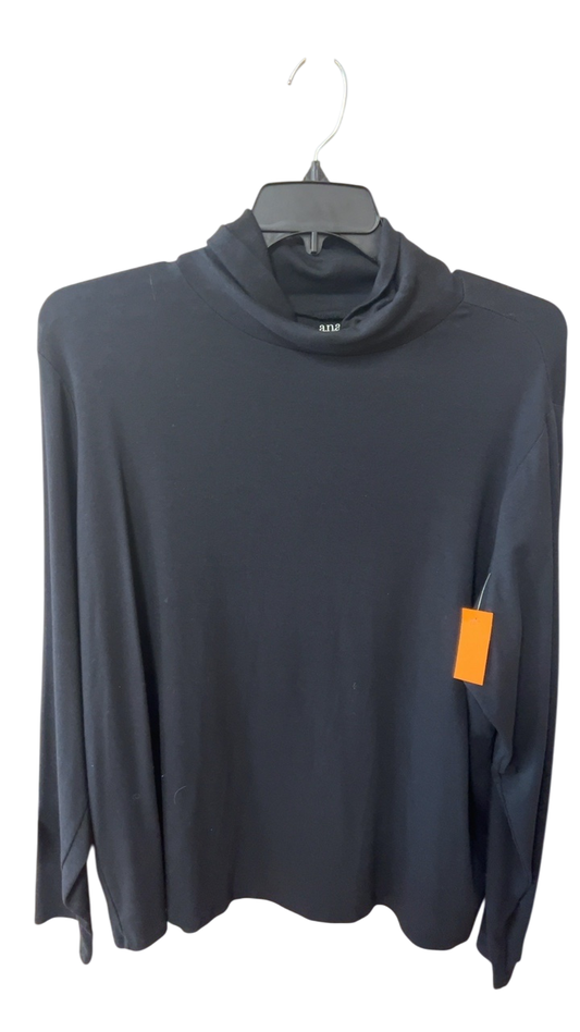 ana Turtleneck Sweater 3X Black