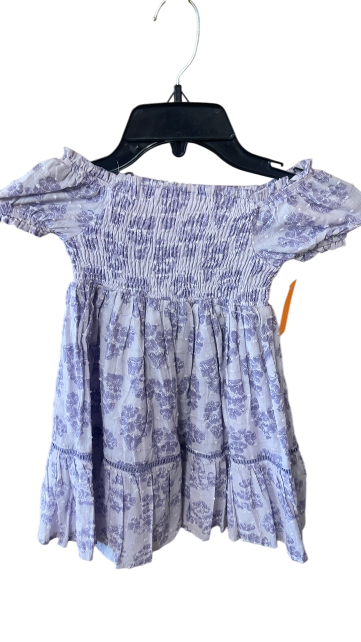 Dress YOUTH 3t Lavender with floral print