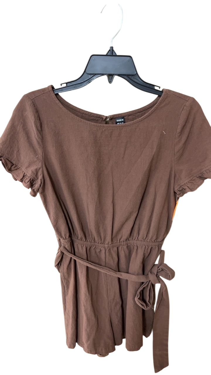 SHEIN Jumpsuit Medium Brown
