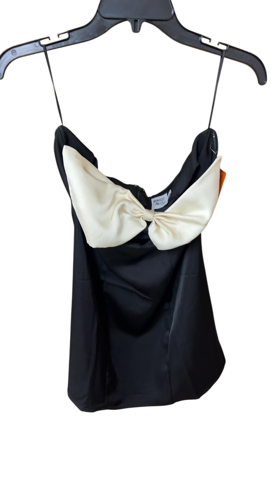 Princess Polly Dress 6 Black and Cream