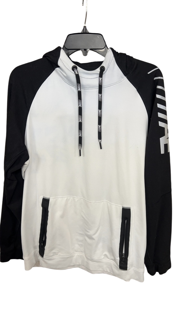 American Eagle Hoodie MENS Large White and Black