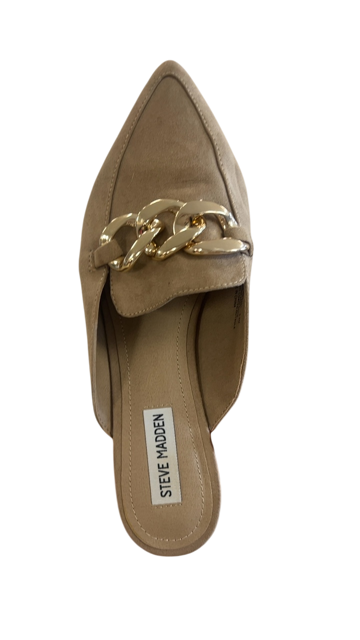 Steve Madden Slippers 9.5 Beige