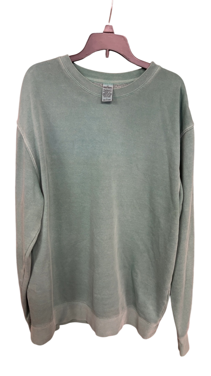 Sweatshirt Large Light Green