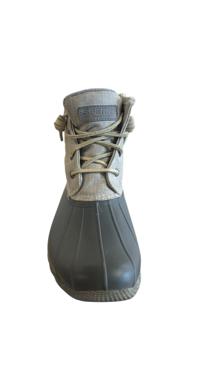 Sperry Boots Women’s 7.5 Beige and Gray