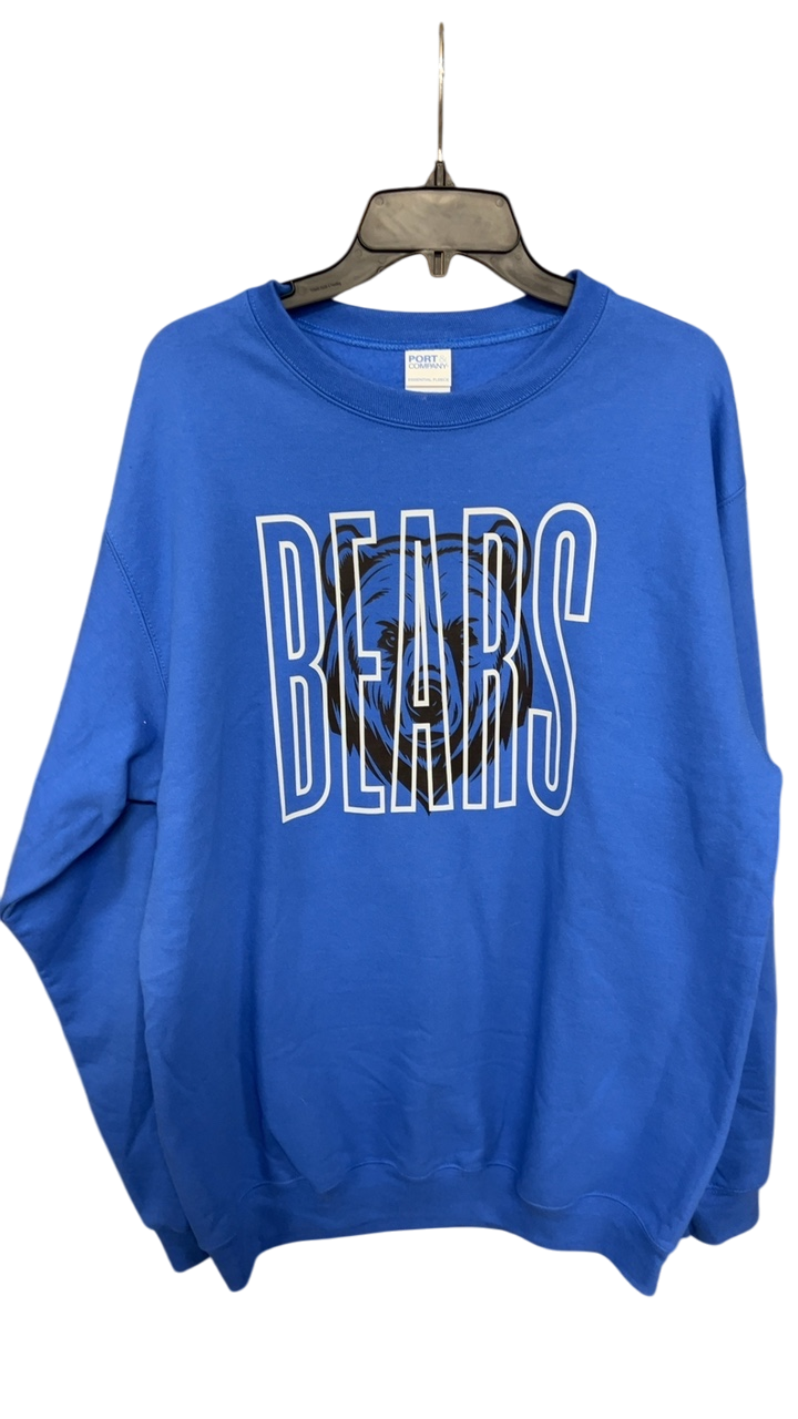 Bears Sweatshirt Large Blue
