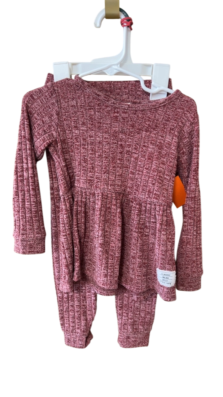 Set YOUTH 6-9m Red and Pink