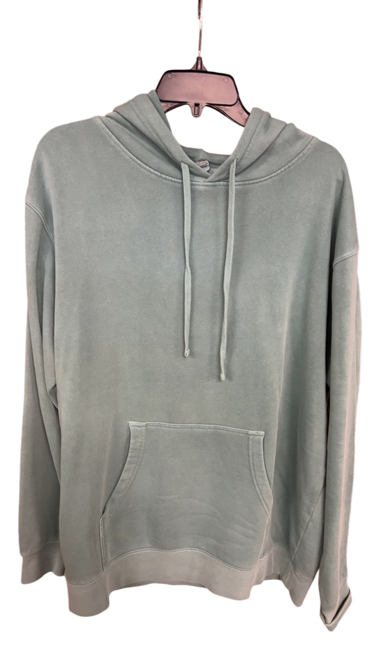 Hoodie Large Light Green