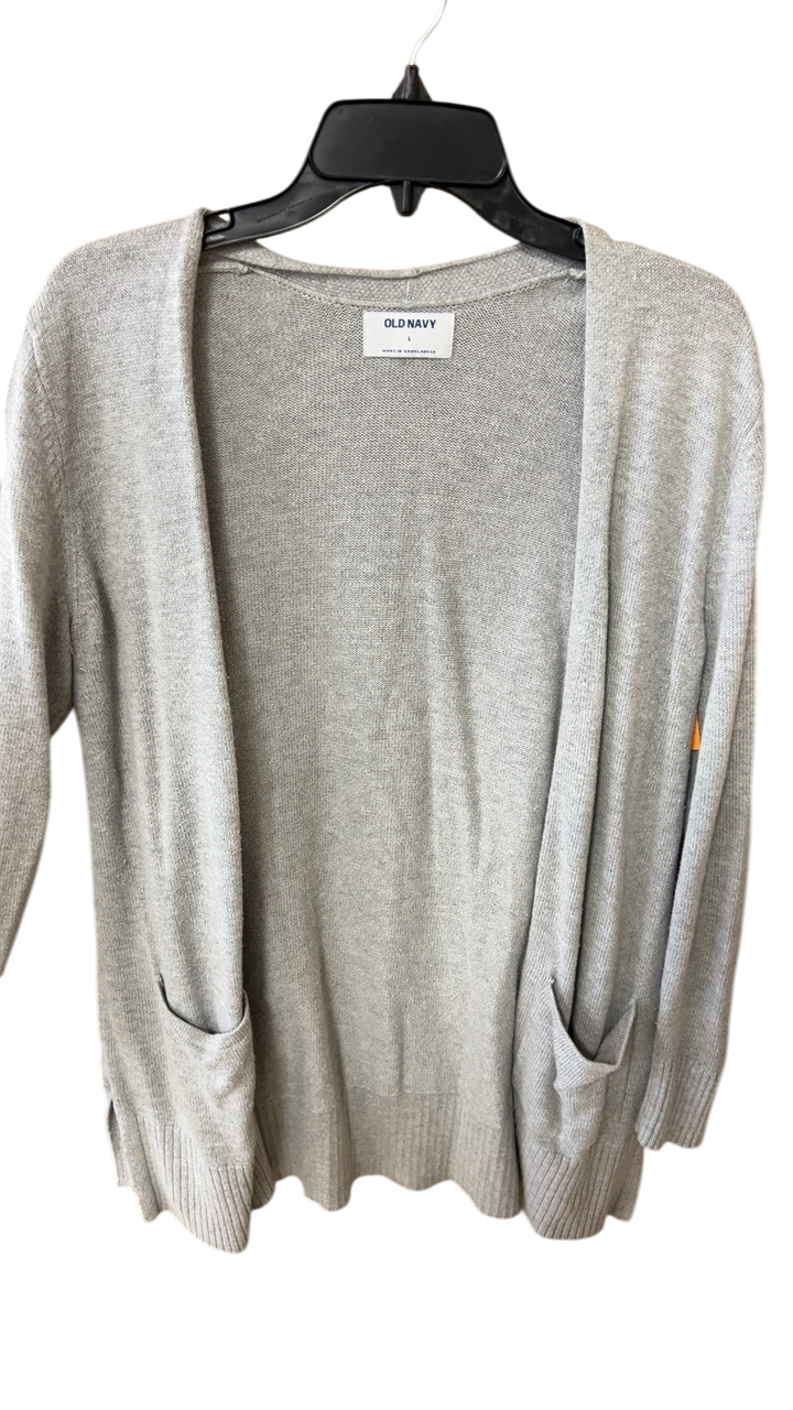 Old Navy Cardigan Large Light Gray