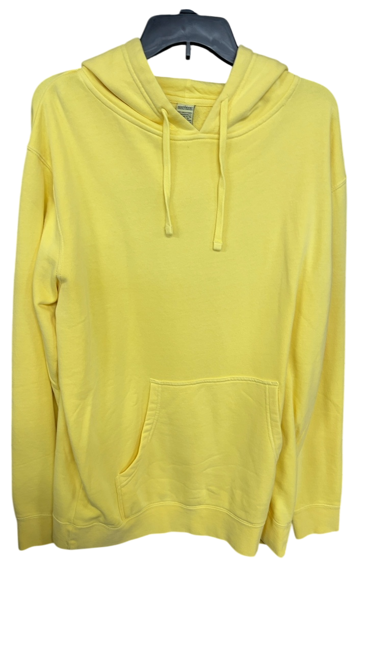 Hoodie Large Yellow