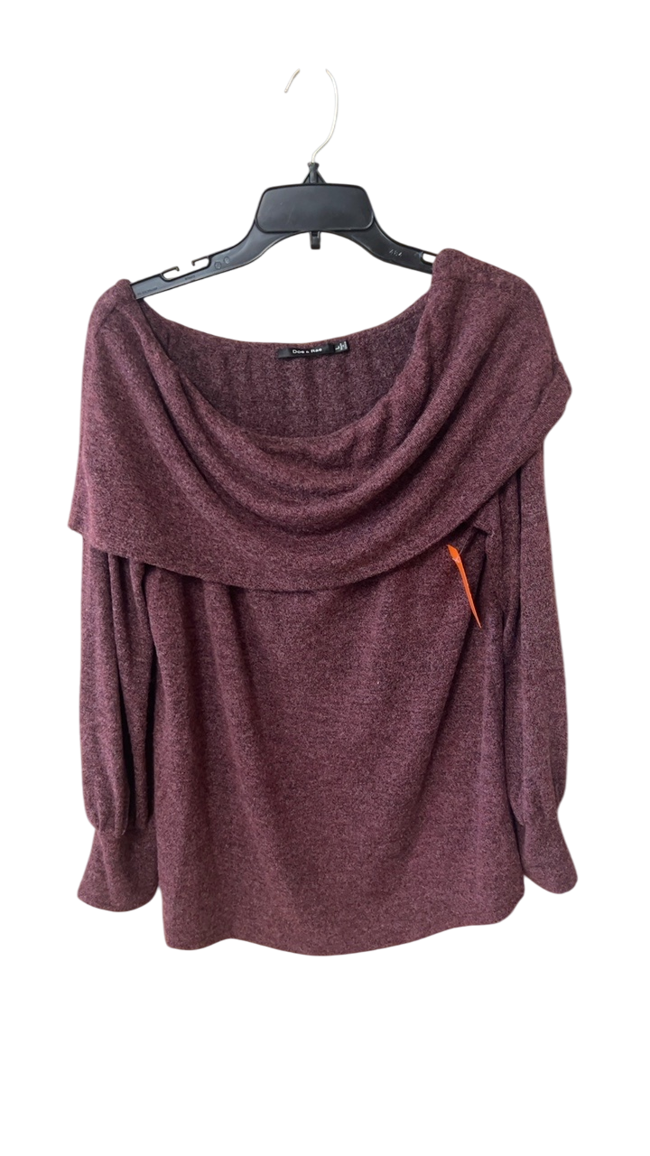 Sweater Large Burgundy