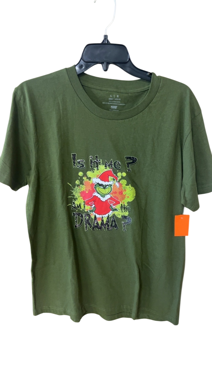 Christmas T-Shirt Olive Green