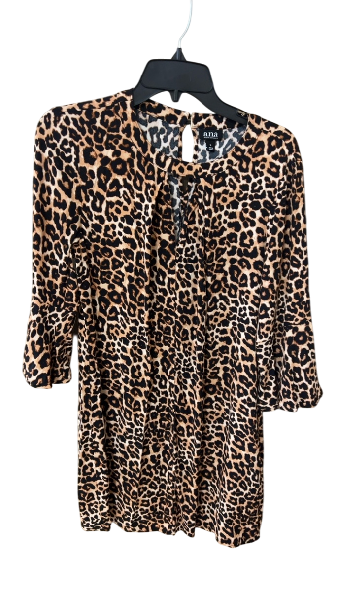 anna Dress Large Leopard print