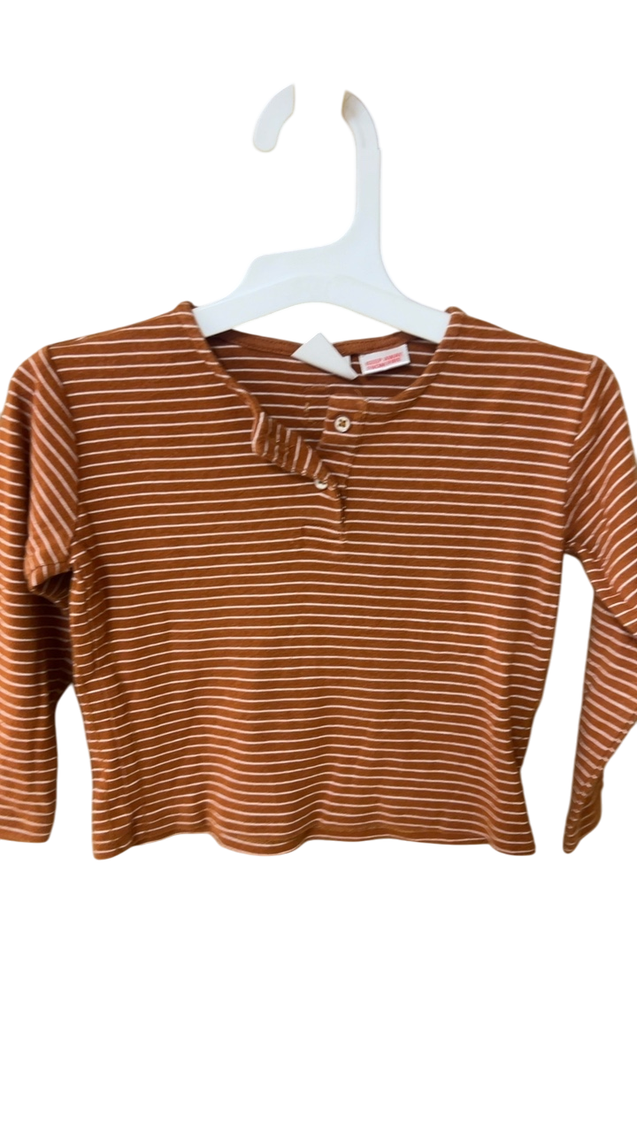 Top YOUTH 18/24 M Brown with white stripes