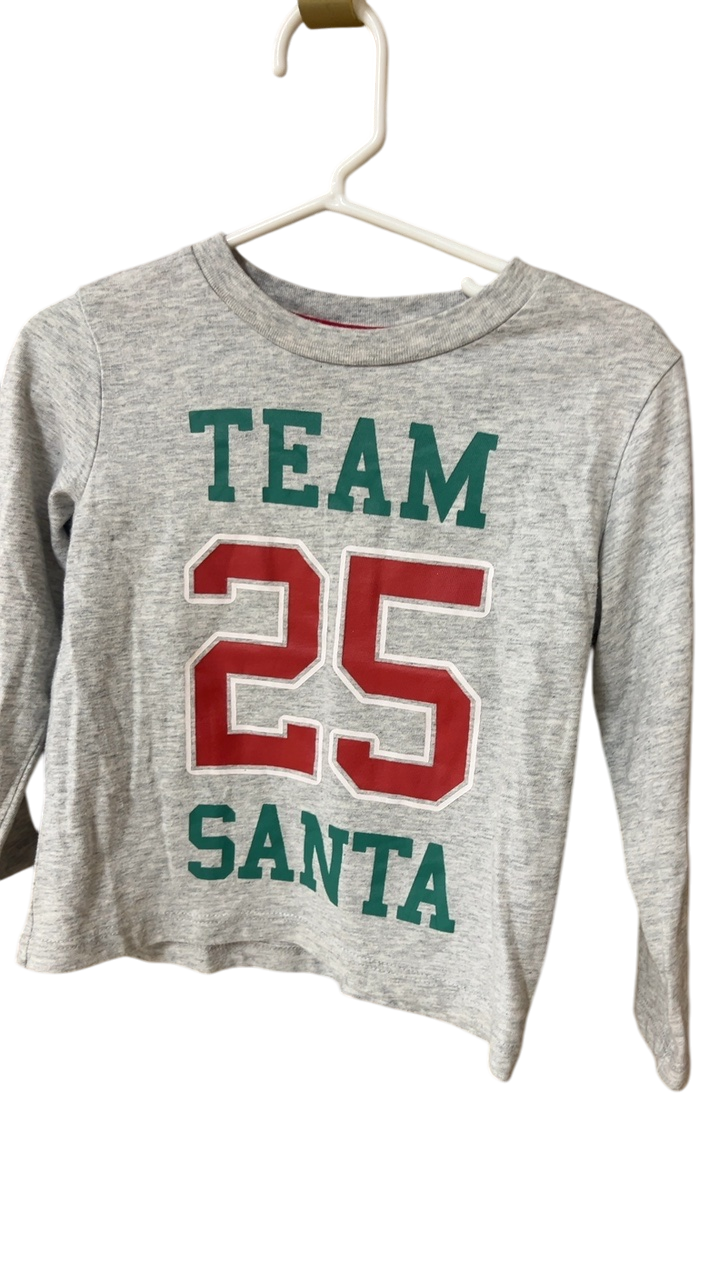 Shirt YOUTH 24M Gray with red and green accents