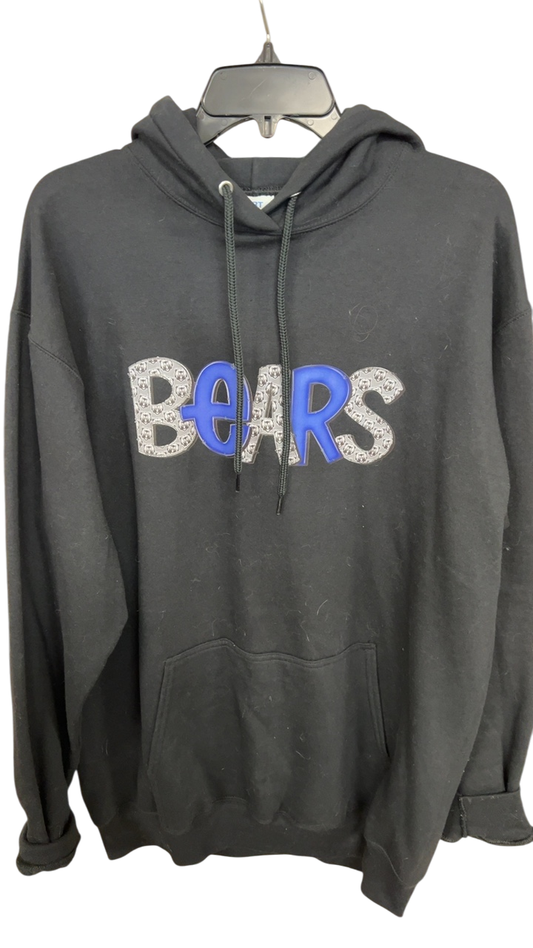 Bears Hoodie Large Black