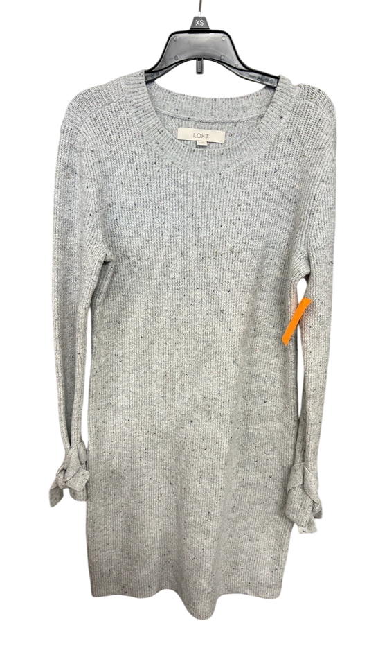 LOFT Sweater Dress Small Gray