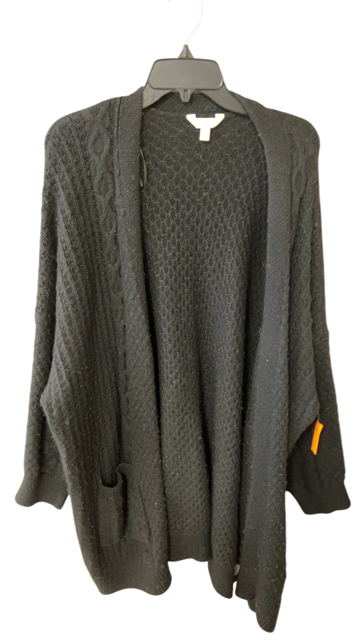 Cardigan 3X Black