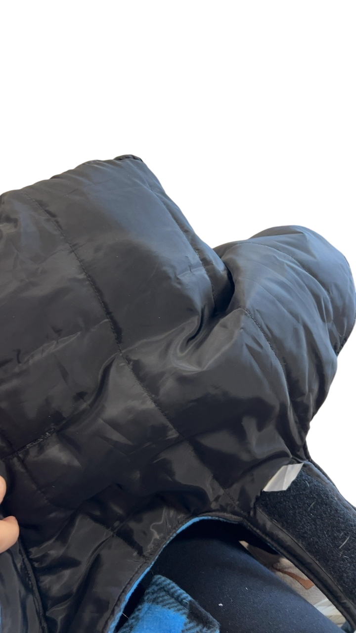Jacket Dog Large Blue and Black