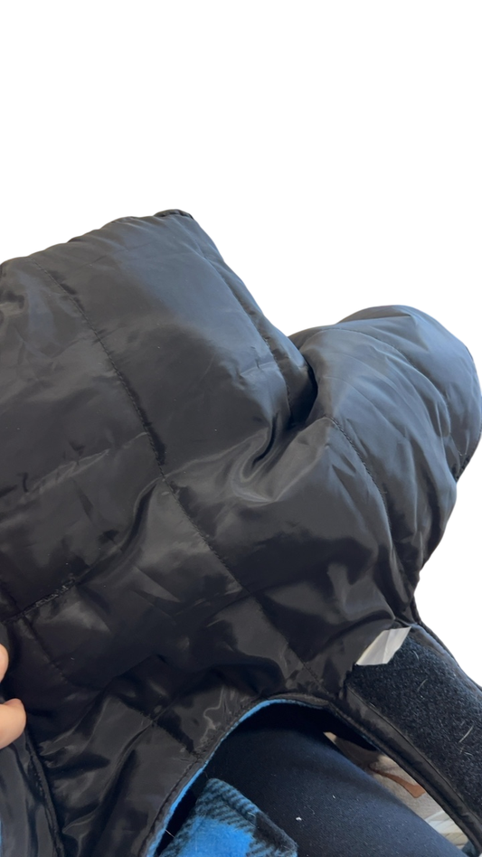 Jacket Dog Large Blue and Black