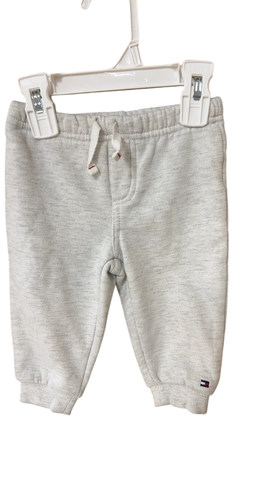 Tommy Hilfiger Pants YOUTH 6/9 Months Light Gray